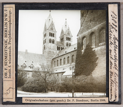 Vorschaubild Halberstadt: Liebfrauen, Südseite (Stoedtner-Nr. 13080), Originalaufnahme 1908 